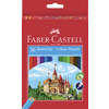 FABER-CASTELL Crayons de couleur CASTLE, étui de 36