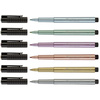 FABER-CASTELL Feutre PITT artist pen, or