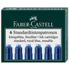 FABER-CASTELL Cartouches d'encre standard, noir