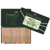 FABER-CASTELL Crayons de couleur PITT PASTELL, étui de 12 en