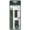 FABER-CASTELL Crayon CASTELL 9000 Jumbo, kit de dessin