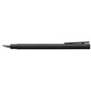 FABER-CASTELL Stylo plume NEO Slim métal, noir, F