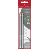 FABER-CASTELL Crayon graphite Jumbo GRIP, blister de 2