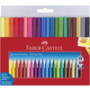 FABER-CASTELL Stylo feutre GRIP COLOUR MARKER, étui de 30