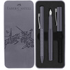 FABER-CASTELL Set de stylos GRIP 2010 Harmony, gris