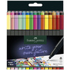 FABER-CASTELL Feutre pointe fine GRIP FINEPEN, étui de 5