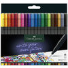 FABER-CASTELL Feutre pointe fine GRIP FINEPEN, étui de 20