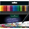 FABER-CASTELL Feutre pointe fine GRIP FINEPEN, étui de 20