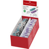 FABER-CASTELL Gomme GRIP ERASER CAP, en présentoir