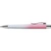 FABER-CASTELL Stylo à bille POLY BALL, blanc / rose