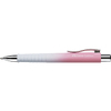 FABER-CASTELL Stylo à bille POLY BALL, blanc / rose