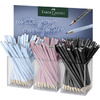 FABER-CASTELL Crayon de papier GRIP SPARKLE Harmony, 3 pots