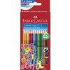 FABER-CASTELL Crayon de couleur Colour GRIP, étui promo