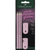 FABER-CASTELL Kit d'écriture SLEEVE, rose