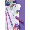 FABER-CASTELL Kit d'écriture Licorne, 3 pièces, rose