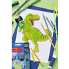 FABER-CASTELL Feutre Dino, étui en carton 10+3