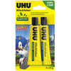 UHU Colle universelle ReNATURE SONIC, sans solvant, 2x 35 g