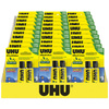 UHU Colle universelle ReNATURE SONIC, présentoir de 30
