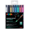 POSCA Marqueur à pigment PC1MR, pochette de 8, assorti