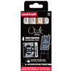 uni-ball Marqueur craie Chalk marker PWE5M/8 PF, étui de 8