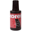 Kores Encre pour tampon encreur, contenu: 27 ml, bleu