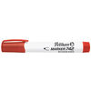 Pelikan Marqueur à tableau blanc 742, pointe biseautée,rouge