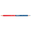 Kores Crayons de couleur TWIN, triangulaire, bleu / rouge