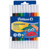 Pelikan Feutres colorella duo, rond, étui de 10