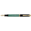 Pelikan Stylo plume 'Souverän 600', noir/vert, F