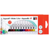 Marabu Peinture aquarelle, 12 ml, Kit de 12