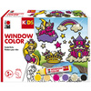 Marabu KiDS Kit Window Color 'Princesse', 6 x 25 ml