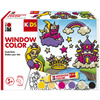 Marabu KiDS Kit Window Color 'Princesses', 6 x 25 ml