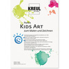 KREUL Papier d'artiste pour enfants 'Paper Kids Art', A4