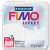 FIMO Pâte à modeler EFFECT, à cuire, 57 g, blanc paillette