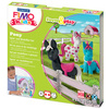 FIMO kids Kit de modelage Form & Play 'Pony', niveau 2