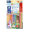 STAEDTLER Crayon de couleur Noris jumbo, étui 10+2