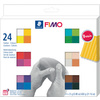 FIMO SOFT Pâte à modeler 'Basic', kit de 24