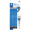 STAEDTLER Crayon graphite Mars Lumograph jumbo, blister de 5