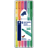 STAEDTLER Surligneur 'triplus highlighter', étui de 6