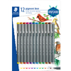 STAEDTLER Feutre à pigment Design Journey, blister de 12