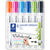 STAEDTLER Marqueur tableau blanc 351 Lumocolor, étui de 6