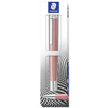 STAEDTLER Stylo bille rétractable triplus, M, or