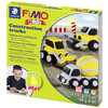 FIMO kids Kit de modelage Form & Play 'Construction trucks'