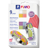 FIMO SOFT Kit de pâte à modeler 'Trend Colours', kit de 8