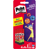 Pritt Bâton de colle BTS 2025, 4 x 11 g, blister