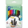 STAEDTLER Fineliner triplus, étui carton de 10