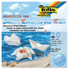 folia Feuilles de papier insubmersible, 200 x 200 mm, blanc