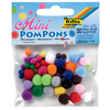 folia Mini pompons, 50 pièces, assorti