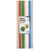 folia Rouleau de papier crêpon BASIC, 500 mm x 2 m, assorti