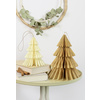 folia Décoration alvéolée HYGGE XMAS TREES, set de 2, S/M